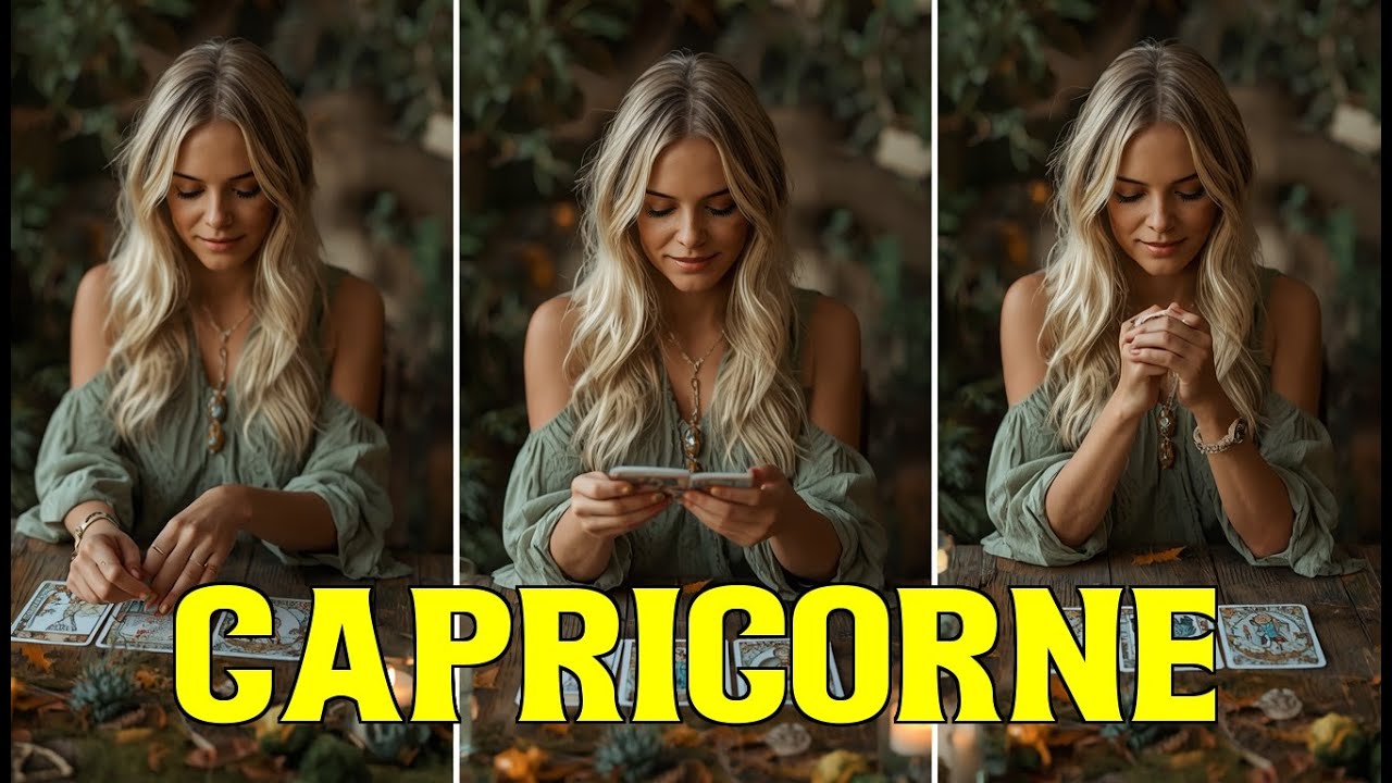CAPRICORNE De l'inattendu ! Un retour que vous n'allez pas voir venir ! ❤️😍🤩🔮🙏