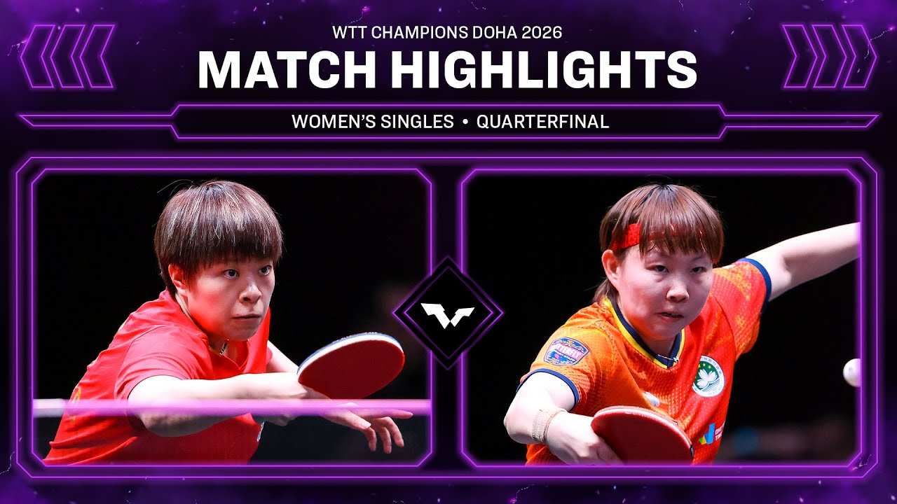 Wang Yidi vs Zhu Yuling | WS QF | WTT Champions Doha 2026