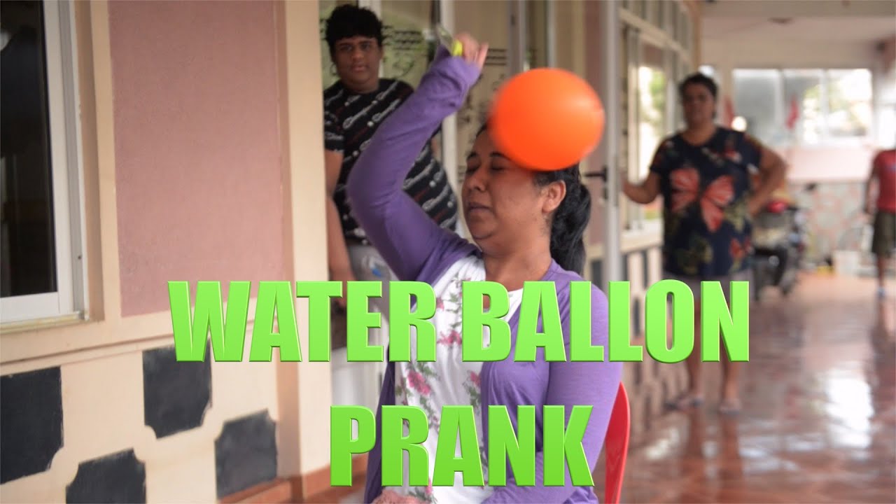 WATER BALLON PRANK ON MY SISTER [Gone Wrong]