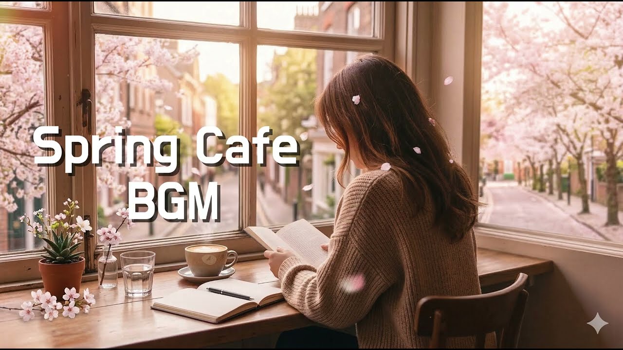 🌸 Spring Cafe BGM | 봄날의 감성 카페 음악
