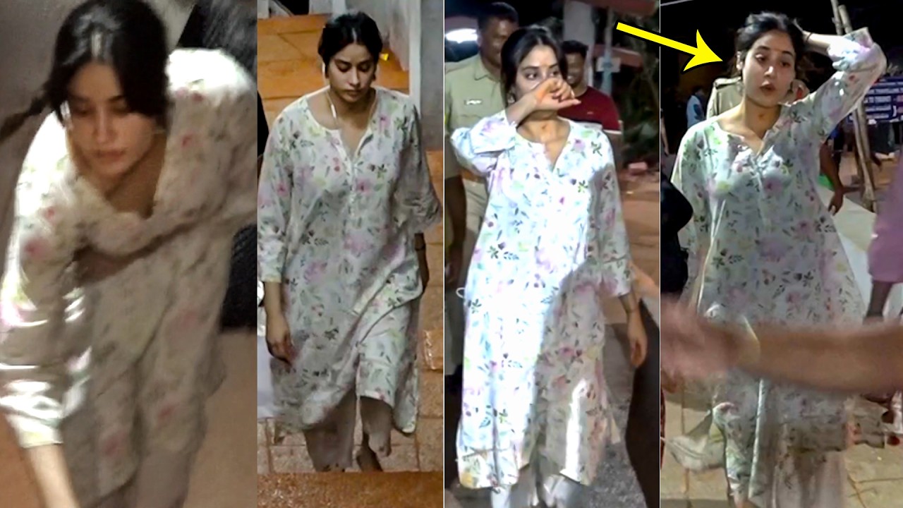 Janhvi Kapoor Walking To Tirumala | Janhvi Kapoor Climb 3500 Steps | Filmylooks
