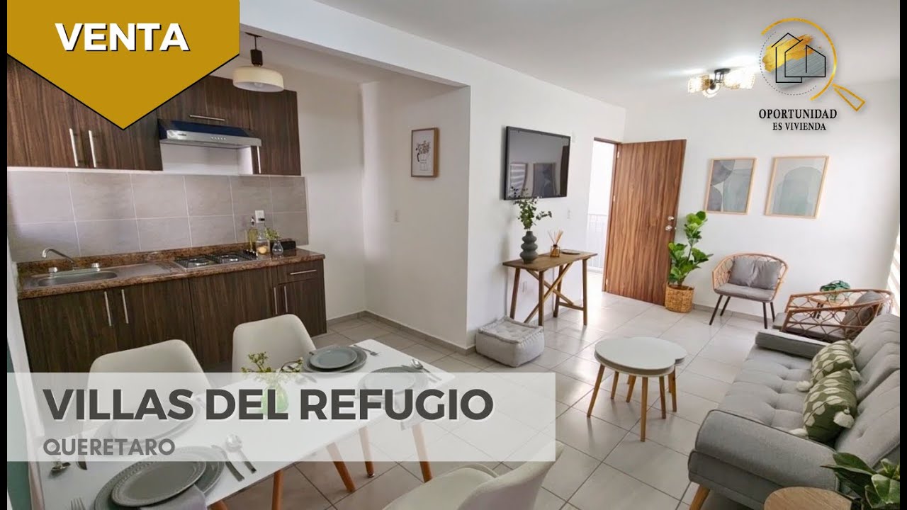 VILLAS DEL REFUGIO QUERETARO | $980,000 | 2 Recámaras | INFO ⬇️