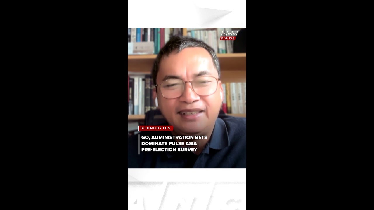 Go, admin bets dominate Pulse Asia pre-election survey | ANC