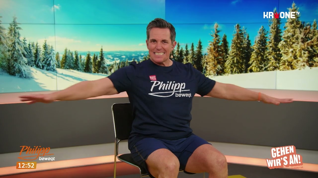 Philipp bewegt am Donnerstag, 12.3.: Im Sitzen trainieren