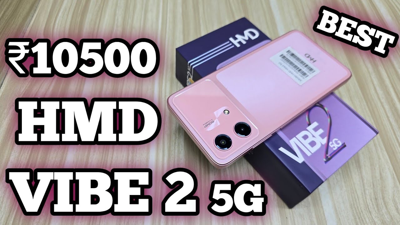 HMD Vibe 2 5G Unboxing - The Best Budget King of 2026 ?