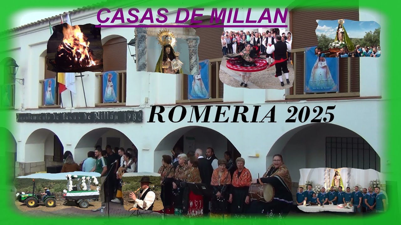 CASAS DE MILLAN. ROMERIA 2025. (18-05-2025).