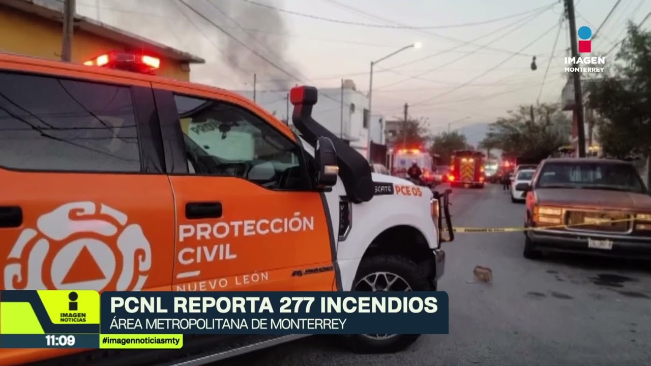 Infierno desatado: 277 incendios en Nuevo León  | Noticias MTY tercera emisión