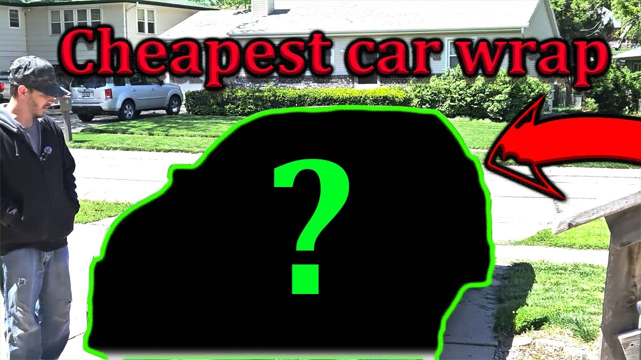 WILL IT TURN OUT GOOD? Testing Affordable eBay Vinyl Wrap on My Ride!