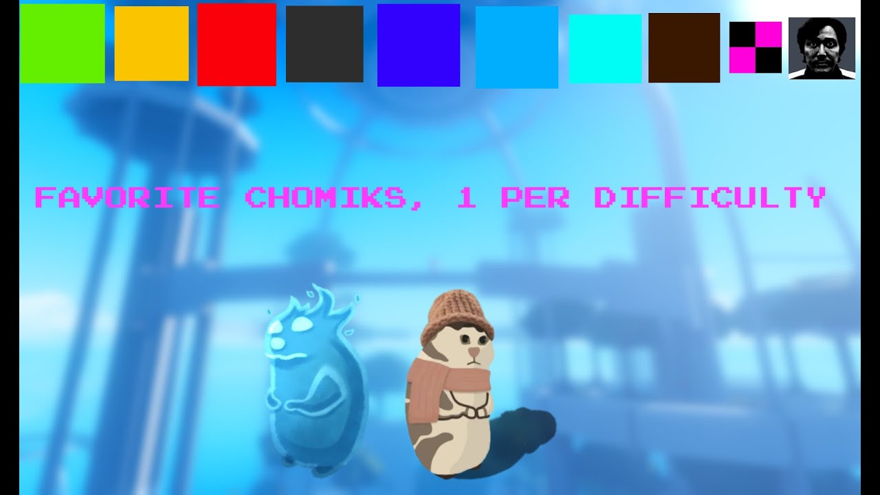 Find the Chomiks - My favorite chomiks of every difficulty
