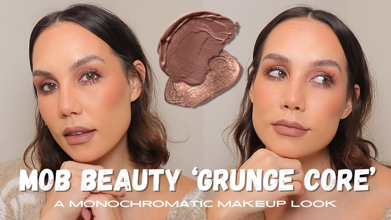 mob beauty 'grunge core' makeup look