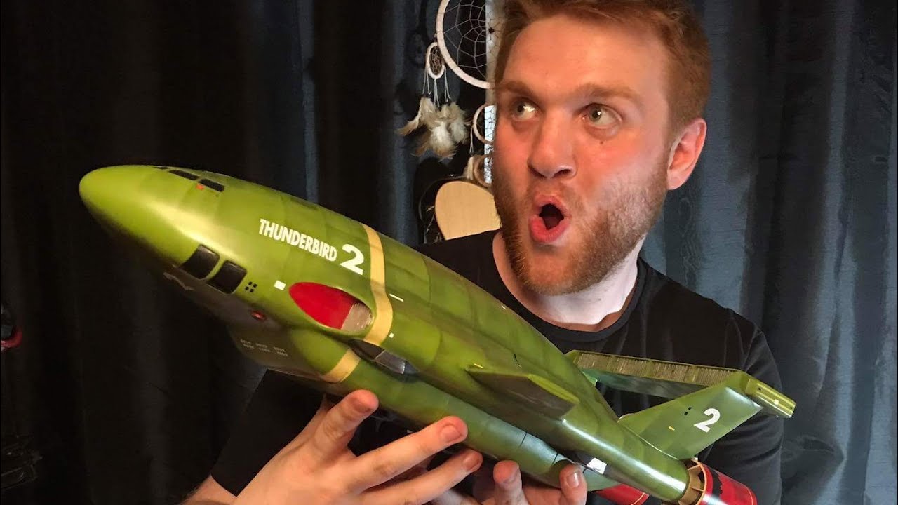 It's An Ashton IMAI 1/144 Thunderbird 2 With Scratch Built Launch-Pad.