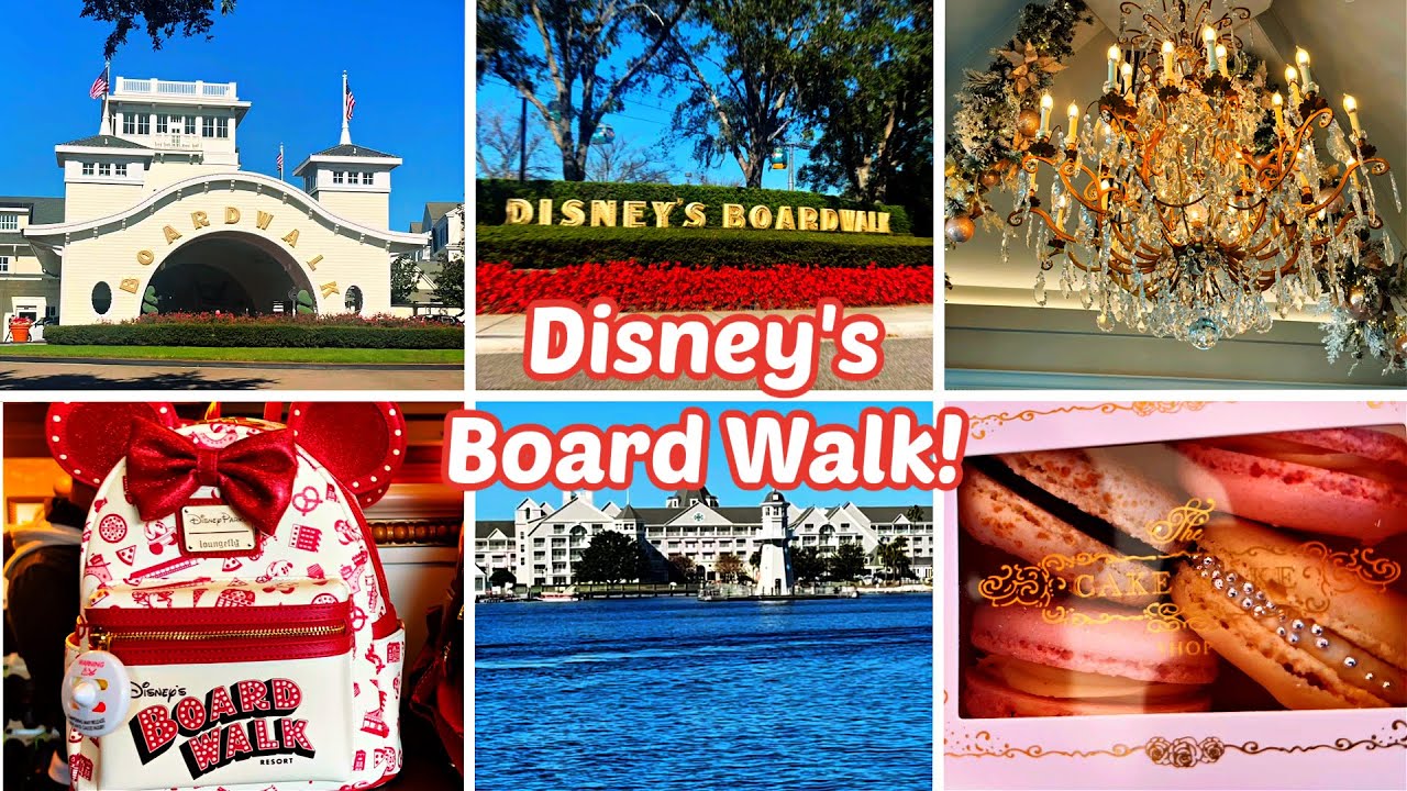 DISNEY'S BOARDWALK! COULD THIS BE THE BEST RESORT AT DISNEY WORLD? COME VISIT WITH ME!