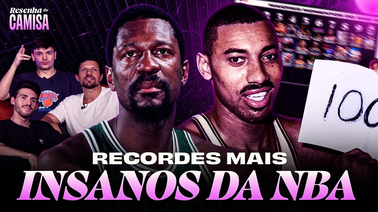 QUAL É O RECORDE MAIS ABSURDO DA HISTÓRIA DA NBA? DE ZERO A 23 NO #RESENHADOCAMISA