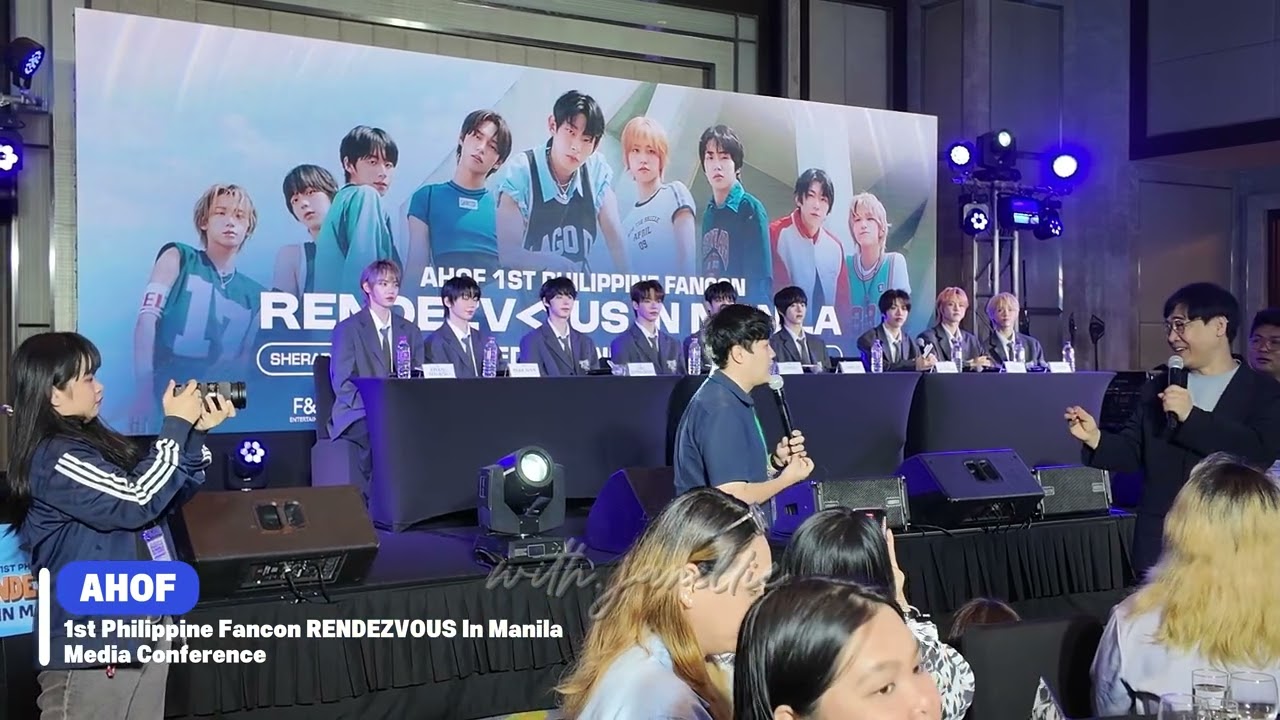 AHOF (아홉) 1st PH FANCON 