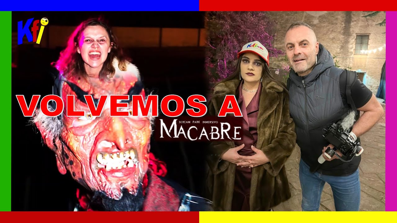 Macabre park ESCAPA DE LA MALDICIÓN Scream Park Inmersivo en Terrassa