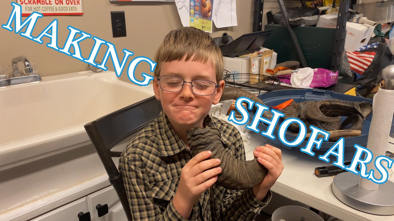 How to Make a Shofar in Ten Easy Steps ~ Adventure #34