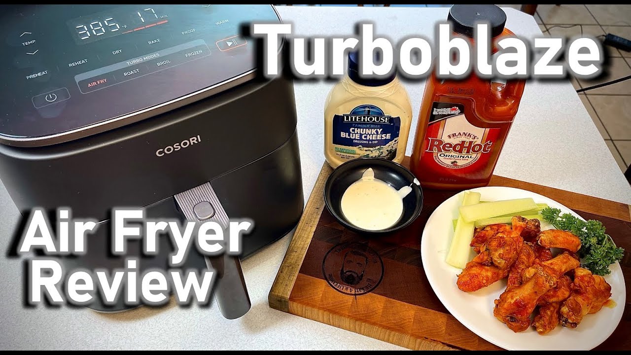 COSORI Turboblaze Air Fryer REVIEW | GREAT Wings? Honest Test & Recipe Tips! | Teach a Man to Fish