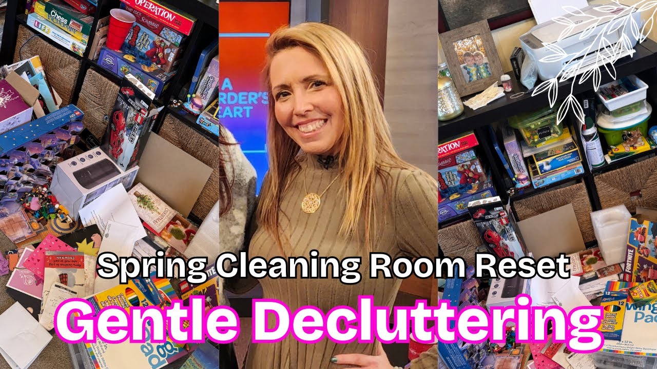 Embrace you Space | Gentle Decluttering & Spring Cleaning Room Reset