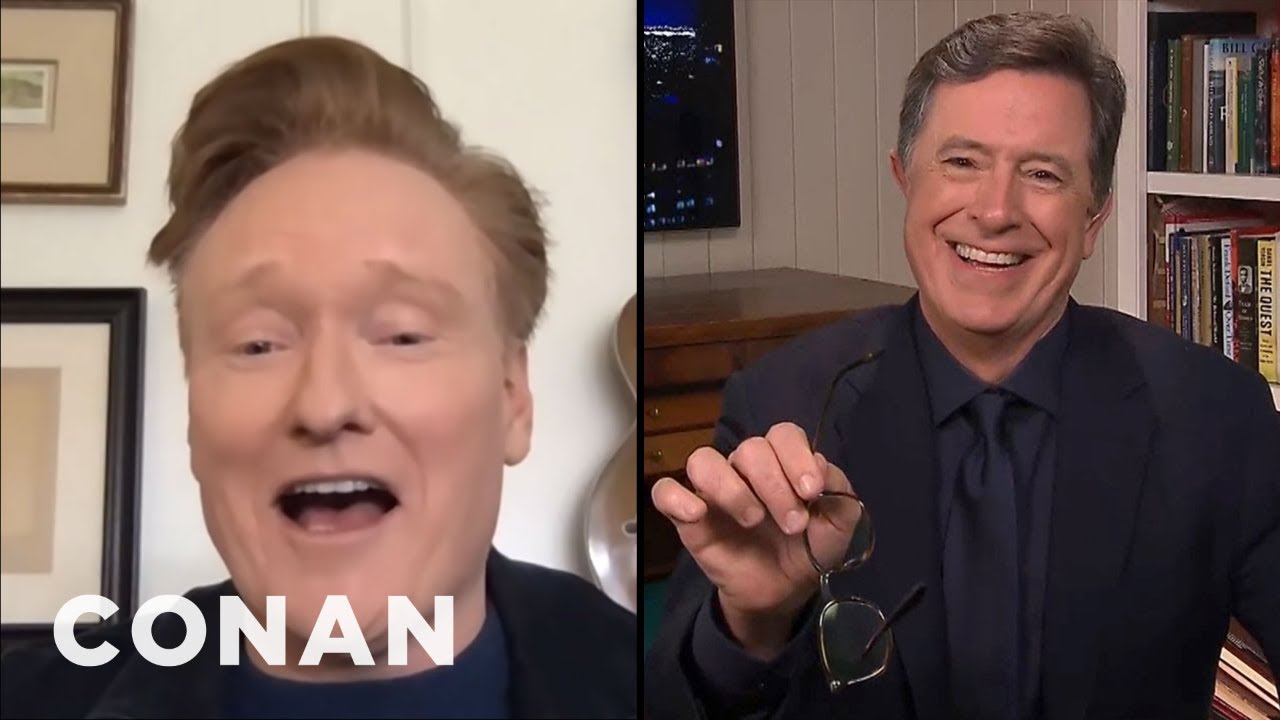 #ConanAtHome: Stephen Colbert Full Interview | CONAN on TBS