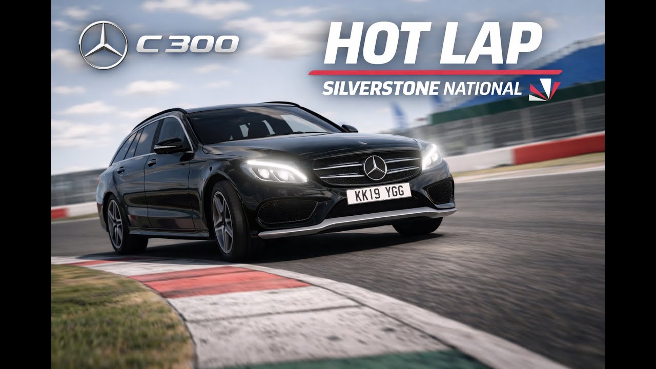 Mercedes-Benz C300 @ Silverstone National | BeamNG Hotlap