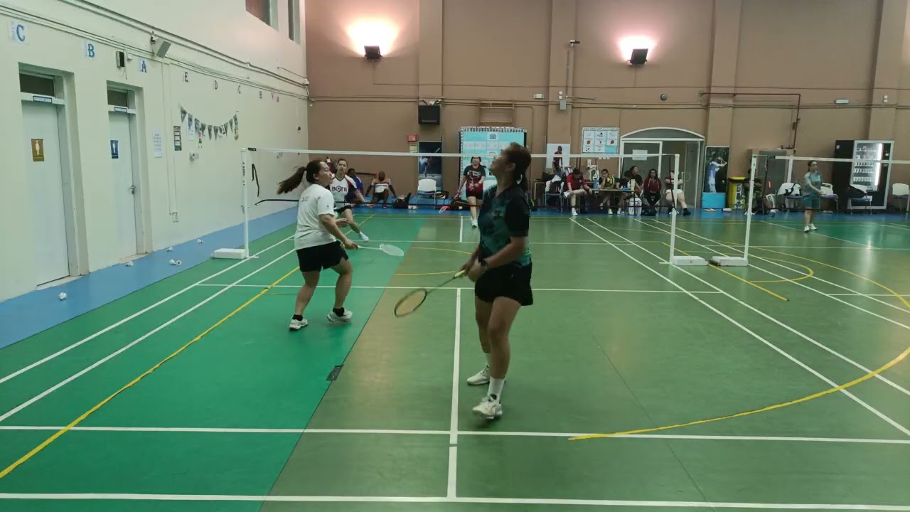 Badminton queuing with D' Ace Monday_Feb. 16, 2026_Micho, Juju, Mijin & Mhaveck