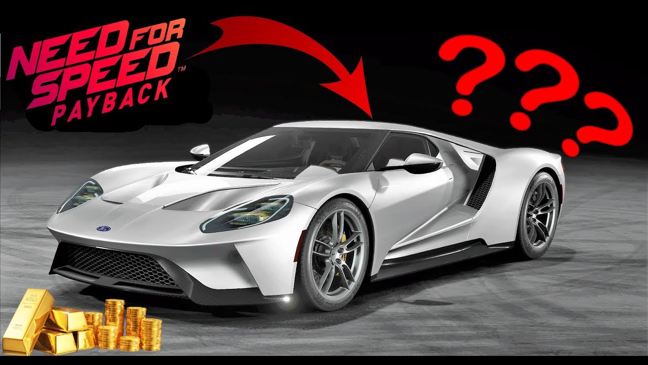 NFS Payback custom Ford GT bling bling