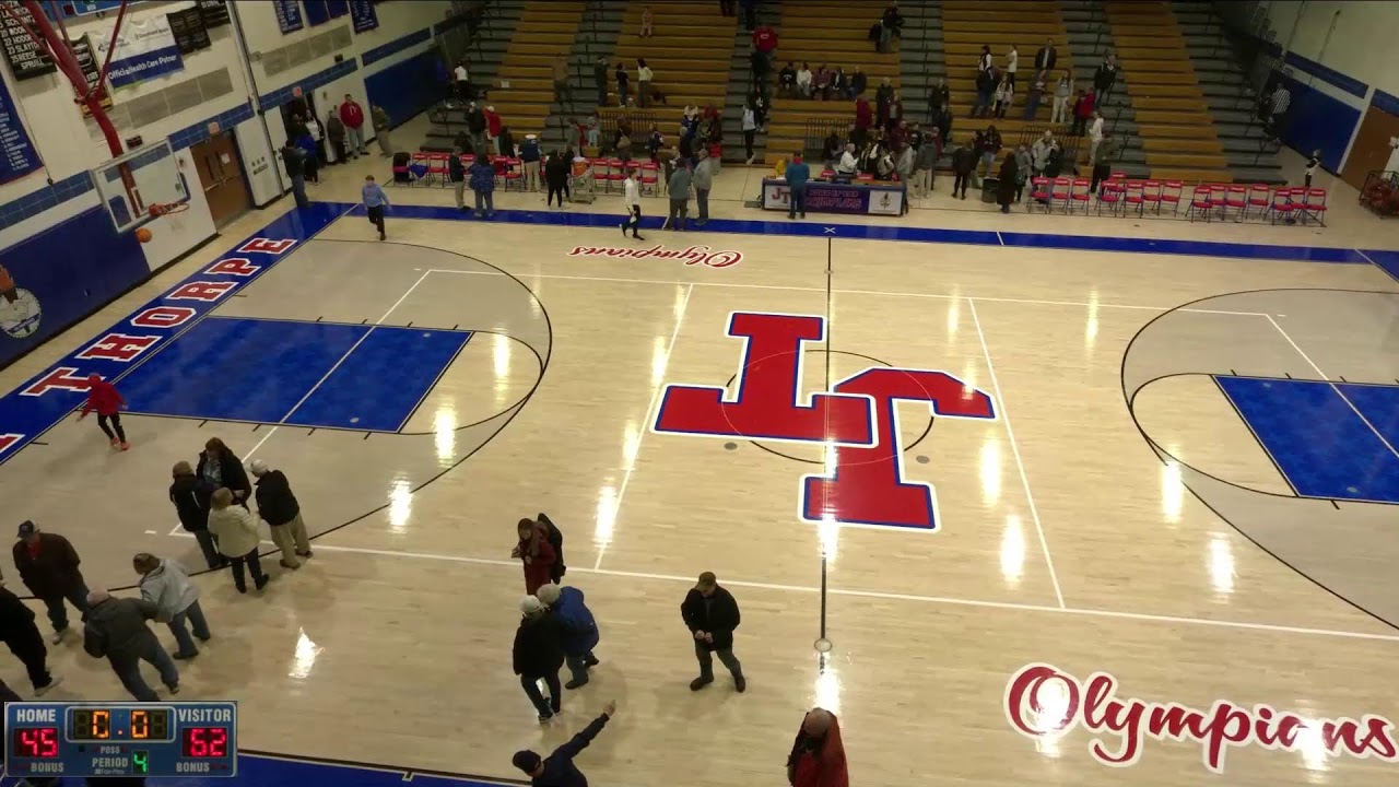 Jim Thorpe High School vs Lehighton High School Mens Varsity Basketball