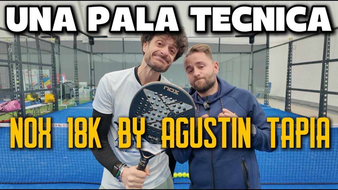 Nox AT10 18K by Agustin Tapia: Review | Una racchetta che richiede precisione e tecnica. Prezzo alto