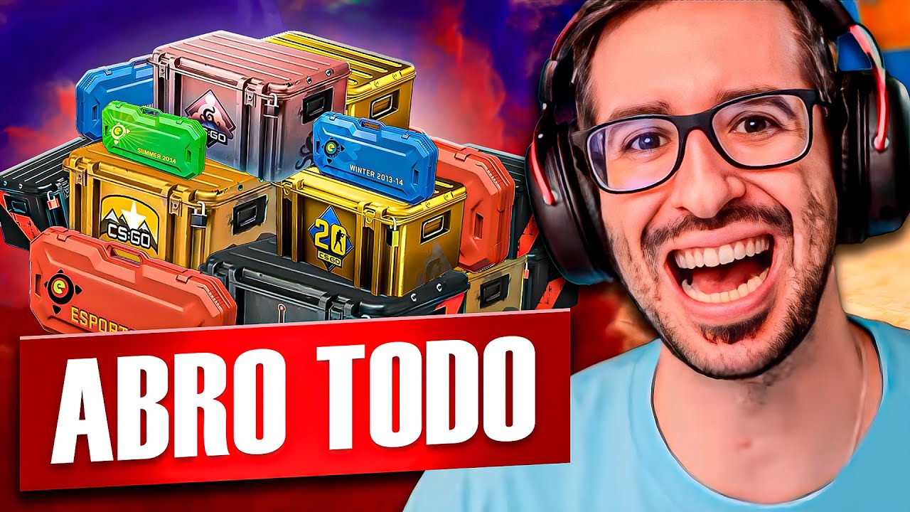 ¡ABRO TODAS LAS CAJAS DE COUNTER STRIKE!