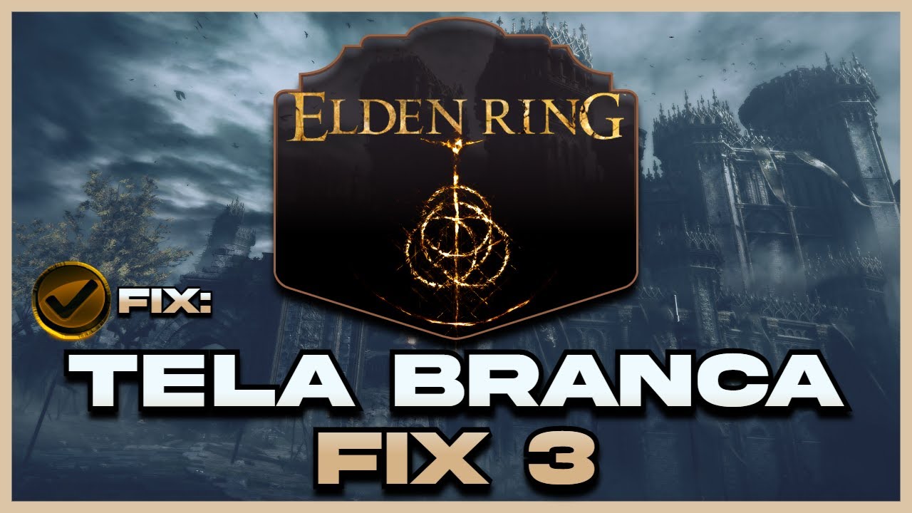 STILL GETTING A WHITE SCREEN IN ELDEN RING? TRY THIS NEW FIX! white screen fix
