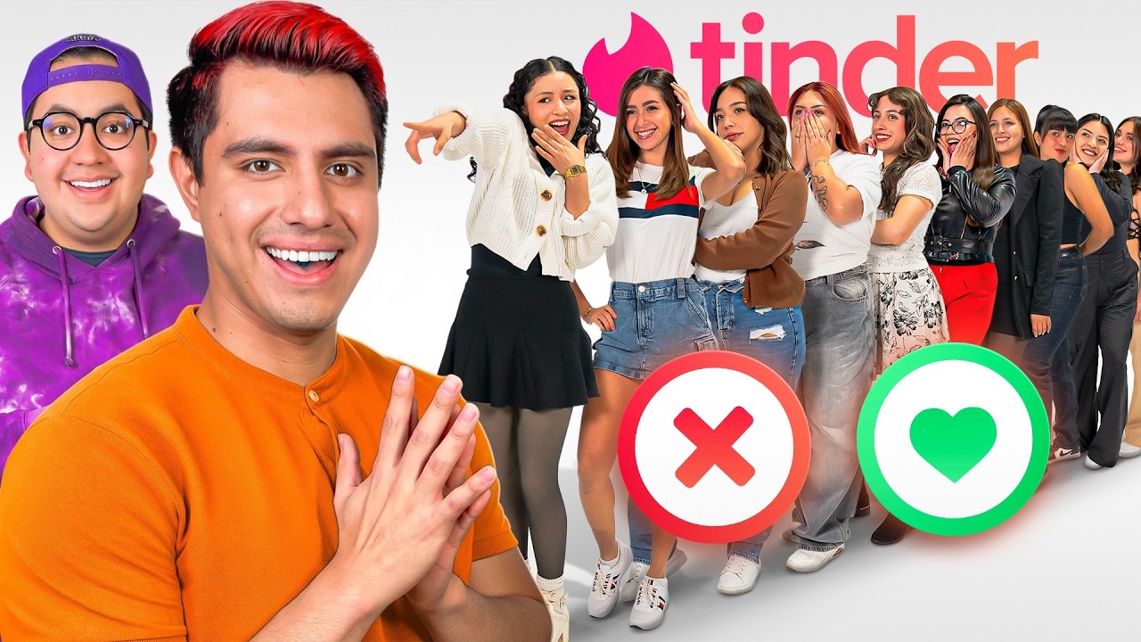 50 MUJERES VS MI MEJOR AMIGO (TINDER EN LA VIDA REAL)