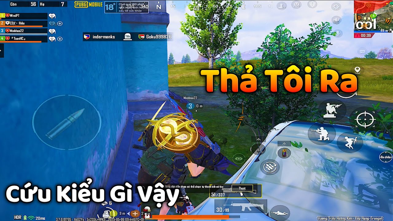 TRÀ TRỘN NHẦM TEAM LẠ QUÁ VUI… NHƯNG RỒI BẤT ỔN TỚI TẤP – TUANHC “KHÓC DỞ MẾU DỞ” | PUBG Mobile