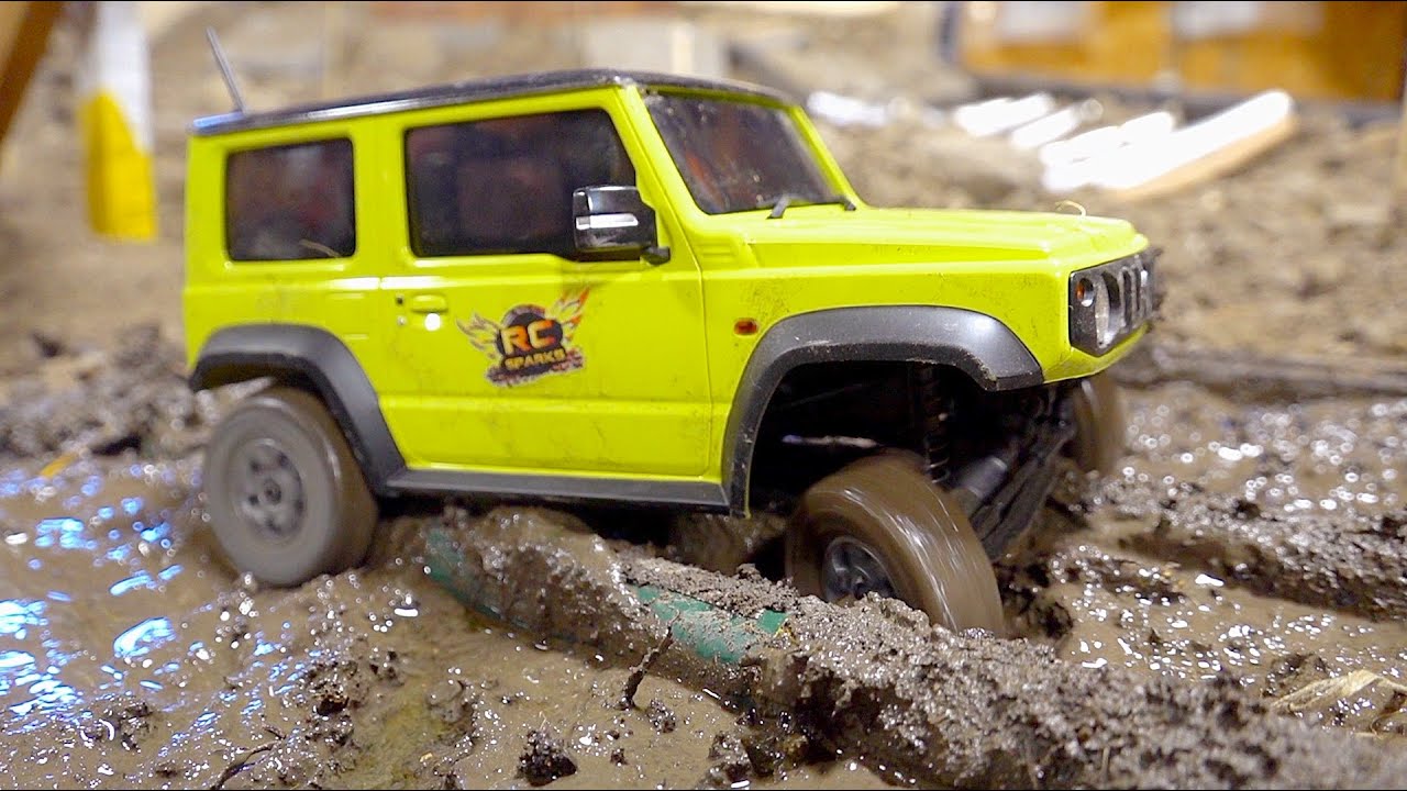 EXTREME MUD for the SUZUKI JIMNY EV 4x4! Kyosho Mini Z MX-01