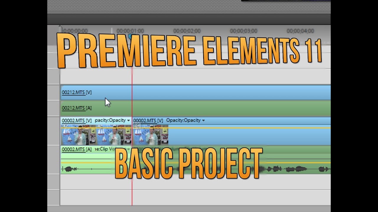 Adobe Premiere Elements 11 Tutorial - Creating a Basic Video Project