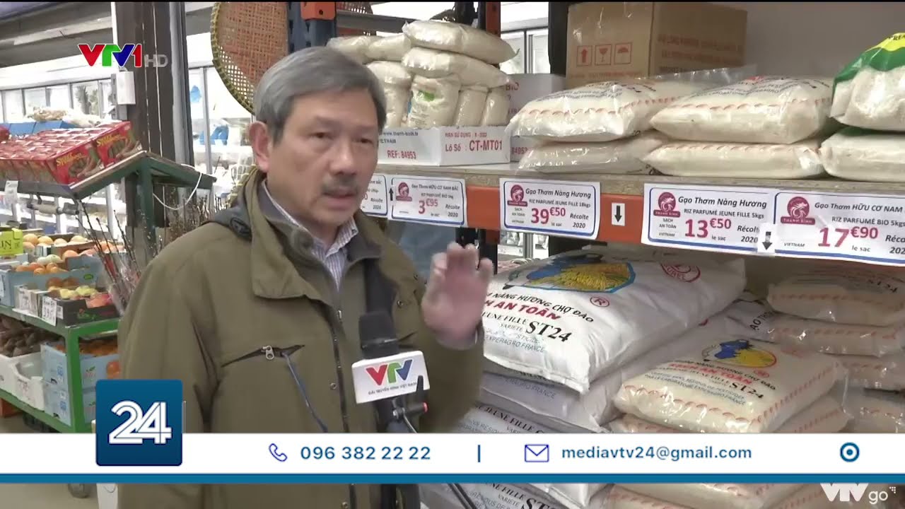 Gạo ST24 của Việt Nam được bán tại đa số các nước Châu Âu | VTV24