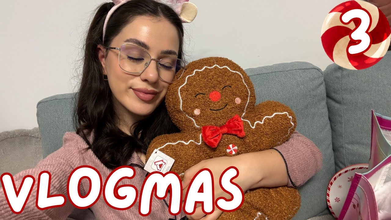 Vlogmas 3 🍭 Vizită spontană &icirc;n Jumbo și ce decor am cumpărat | Colecția de iarnă YvesRocher