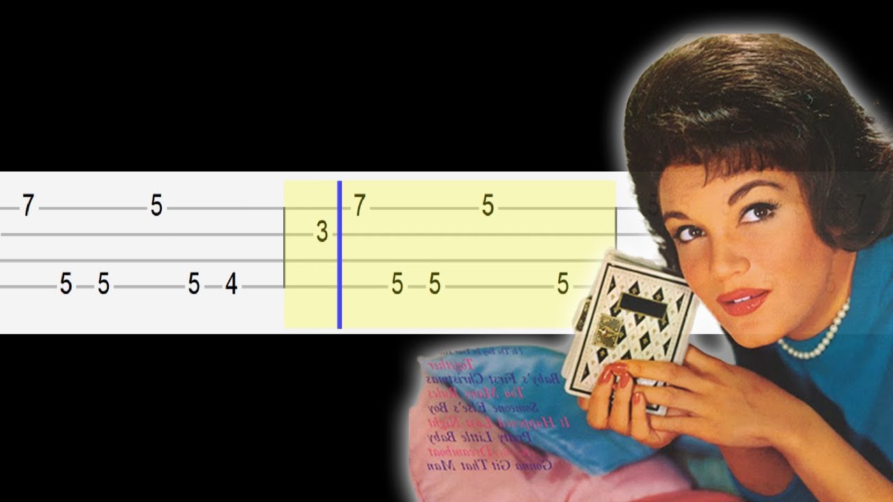 Connie Francis - Pretty Little Baby (Easy Ukulele Tabs Tutorial)