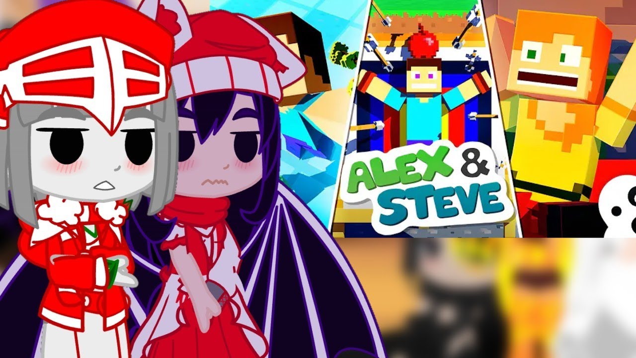 Mob Talker React To Alex and Steve Life: MOVIE 2 (Minecraft Animation) by Blue Monkey (REQUESTED)