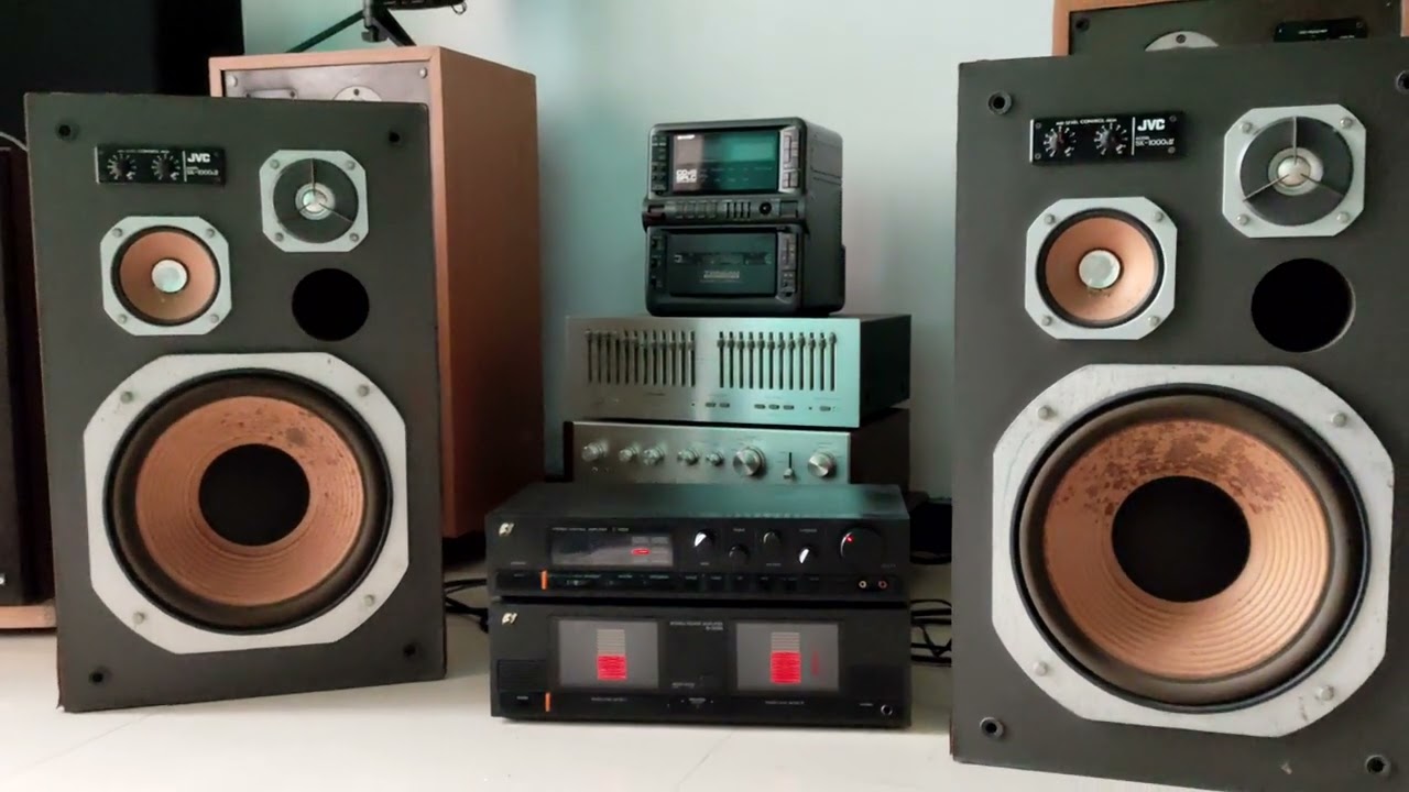 Sansui C-1000 dan B-3000 with JVC  sk-1000s MK ll