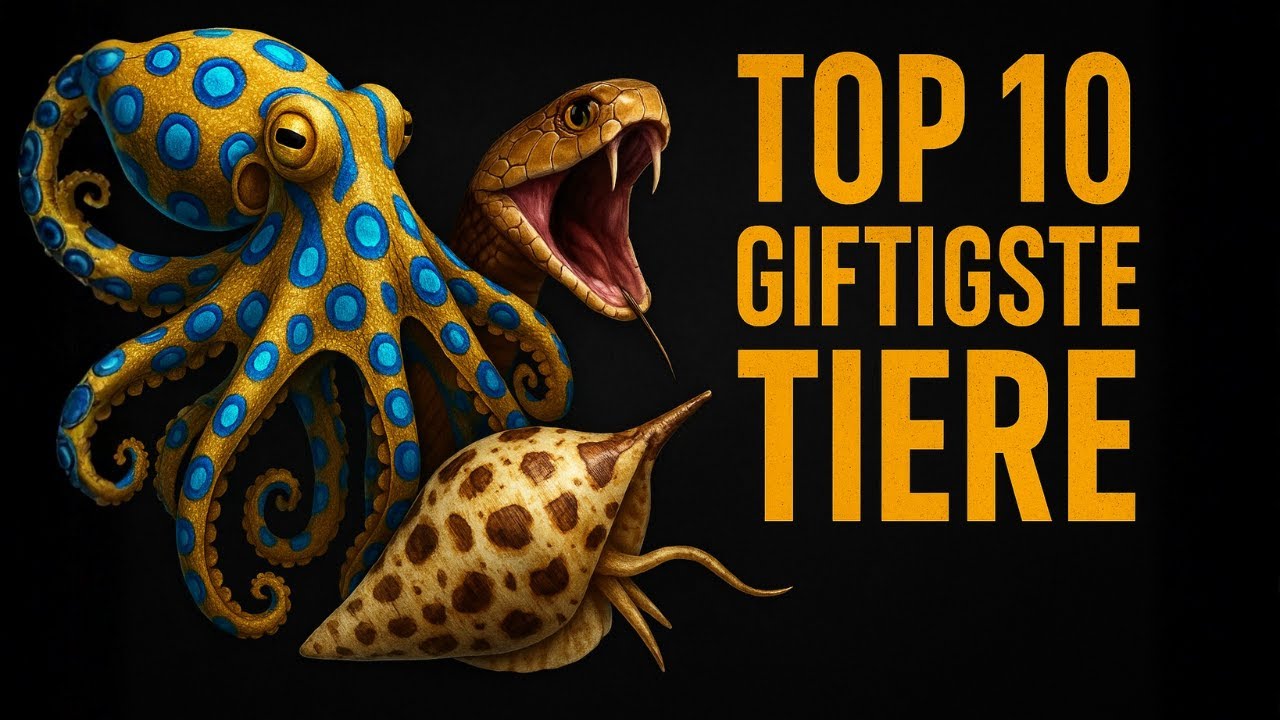Top 10 - die giftigsten Tiere der Welt – tödliche Schönheit der Natur