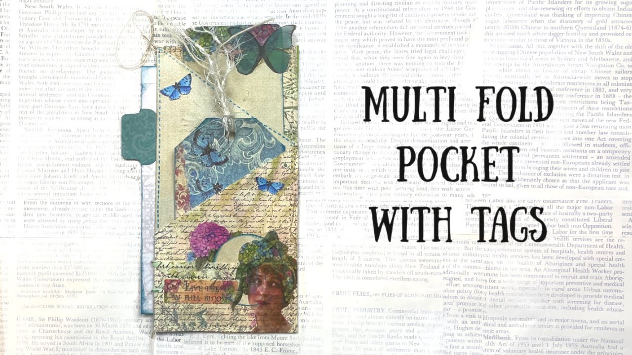 Multi Fold Pocket with tags | 🦋ShanoukiArt🦋🧿