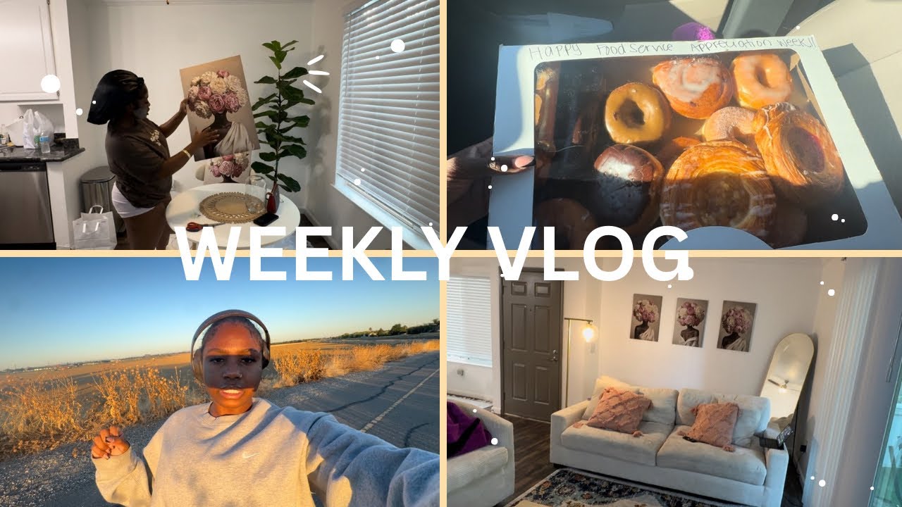 WEEKLY VLOG| Decorating my apartment, leaving my job, getting my spark back, and yapping 🩷