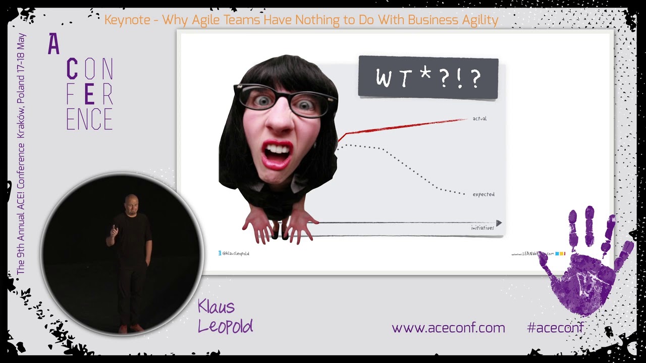 Keynote - Why Agile Teams Have Nothing to Do With Business Agility with Klaus Leopold