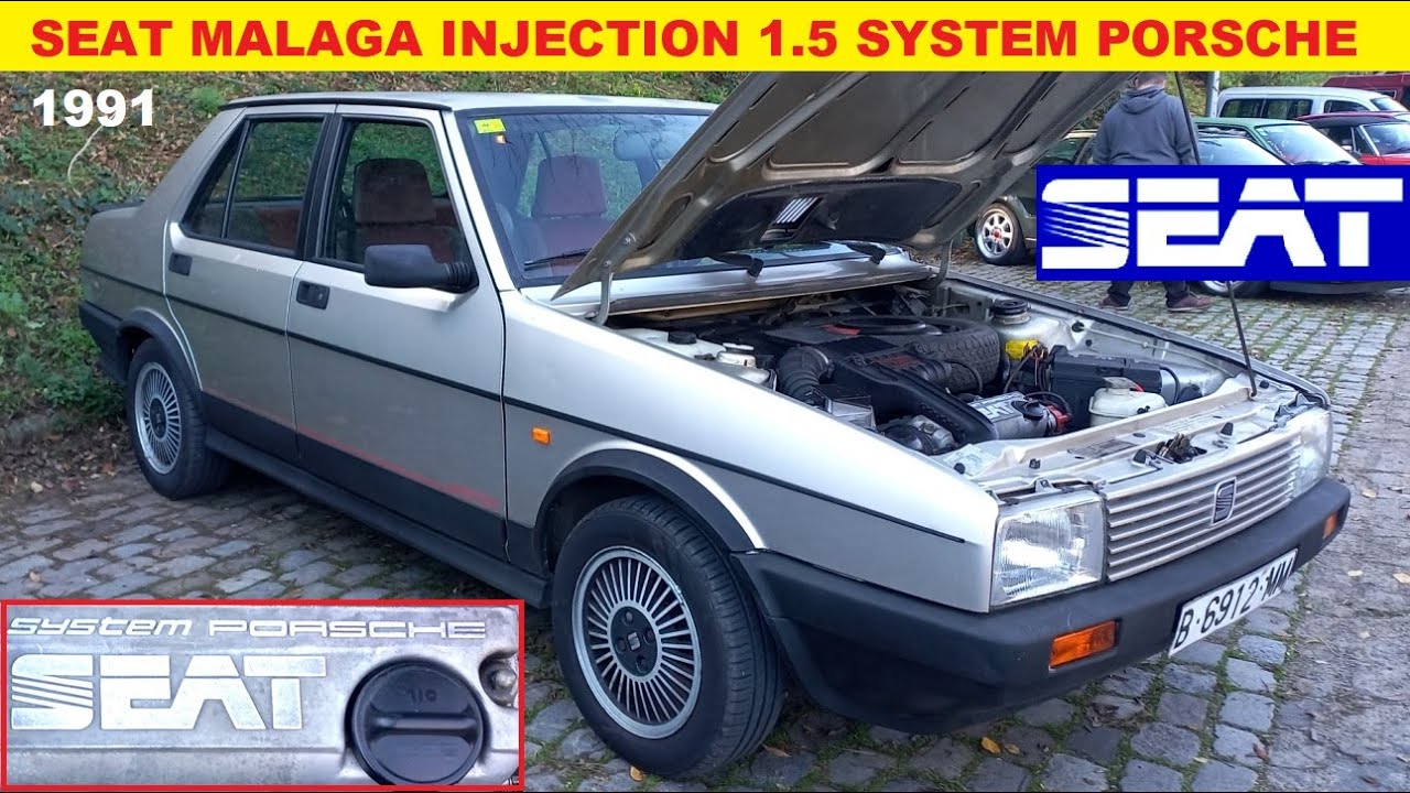 Seat Malaga 1.5 Injection System Porsche 1991. Coche del año en 1986. #seatmalaga #seatclasicos
