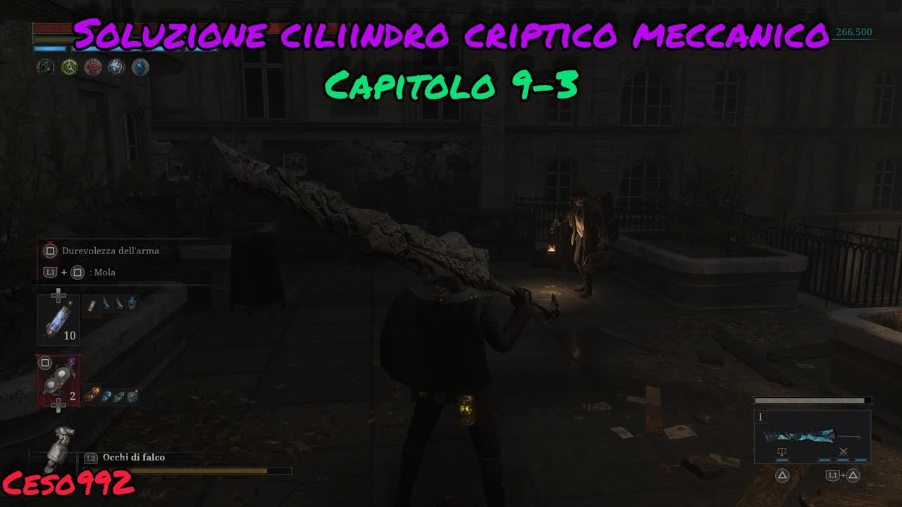 Lies of P: Come risolvere il cilindro criptico meccanico - Soluzione
