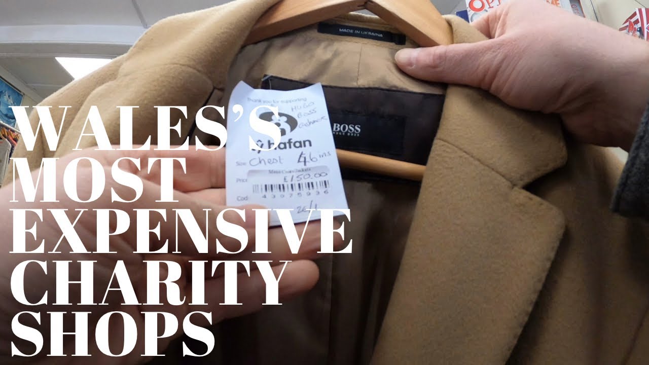 WALES'S MOST EXPENSIVE CHARITY SHOPS | CHARITY SHOP SHOPPING UK | COME THRIFTING WITH US