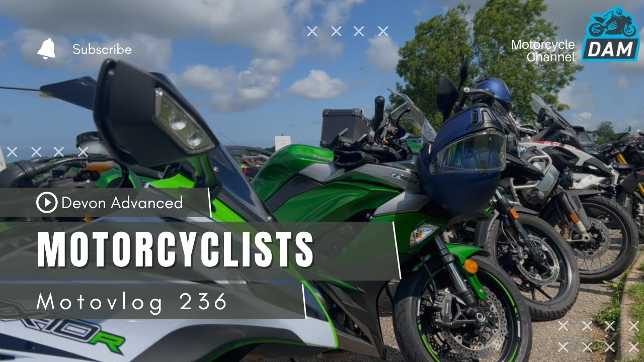 Devon Advanced Motorcyclists - Group Ride - Motovlog 236 🏁