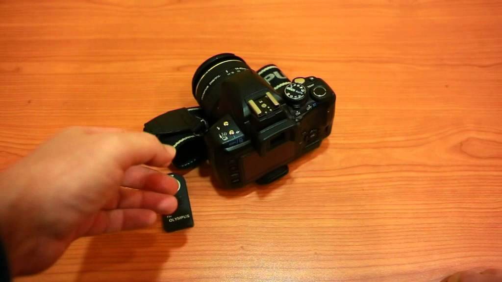 Mando inalámbrico para Olympus serie E