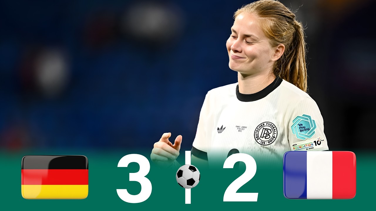 Germany vs France | Semi-Final Thriller | France Fall to Dominant Germany | Nations League 2025