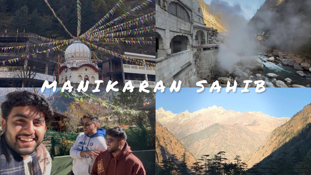 Manikaran Sahib Darshan🙏🏻| Kasol Diaries | Travel Vlog❤️ Part-1 